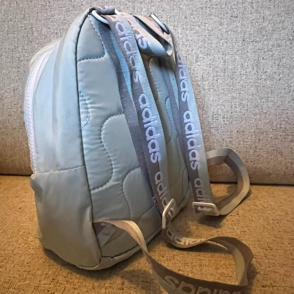 Adidas Linear Mini Backpack Sky Blue - Picture 5 of 13